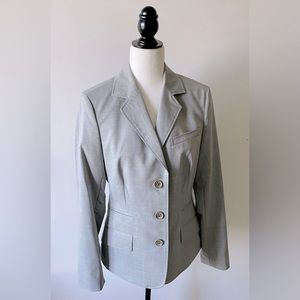 Mexx Early 2000s Tailored Two Piece Light Heather Grey Suit